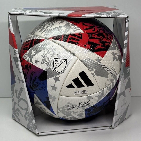 Adidas MLS Pro 2023 Official Match Soccer Ball HT9026 (White) - Picture 1 of 4